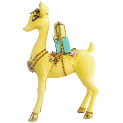 Cerf élégant avec boîte-cadeau - 25 pouces