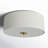 Juna Linen Flush Mount