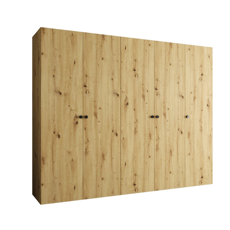 Manufactured Wood Wardrobe, Oak Artisan