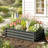Evelin Metal Rectangular Raised Garden Bed-1605237945-1605237946-1605237947