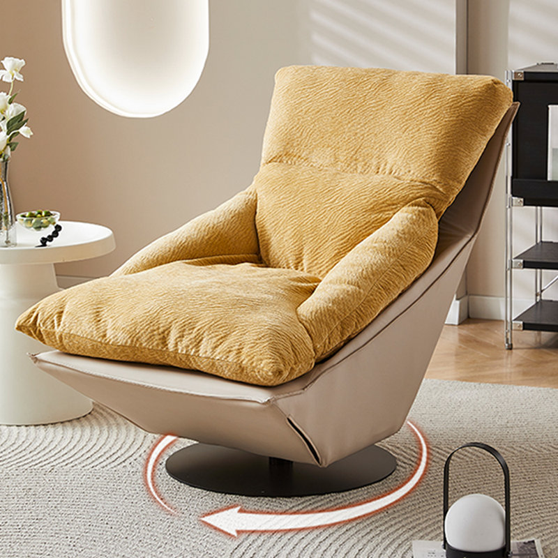 Chaise rotative ergonomique, Jaune