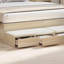 140cm W Manufactured Wood Bedside Table