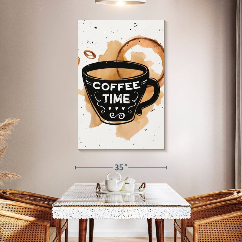 Yarlin Time For Coffee, 51" H x 34" W