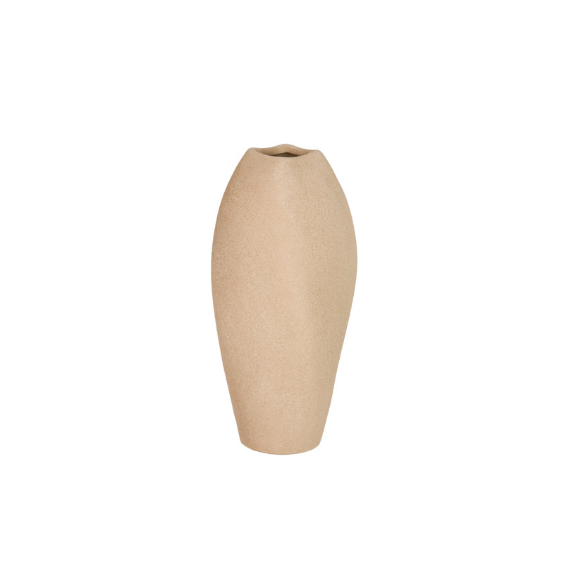 Ceramic / Porcelain Table Vase, 80cm H x 24cm W x 24cm D, Brown