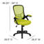 High Back Mesh Ergonomic Swivel Office Chair with Flip-up Arms-1435662529