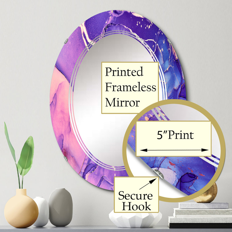 Miroir de salle de bain sans cadre, 30 po x 20 po