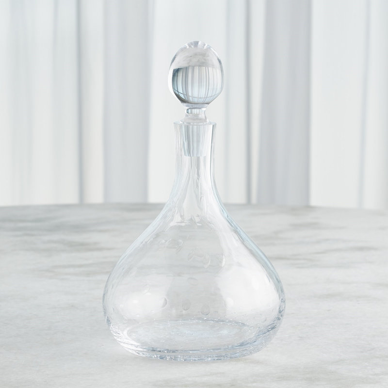 Hamish Decanter-Clear Seeded, Clear