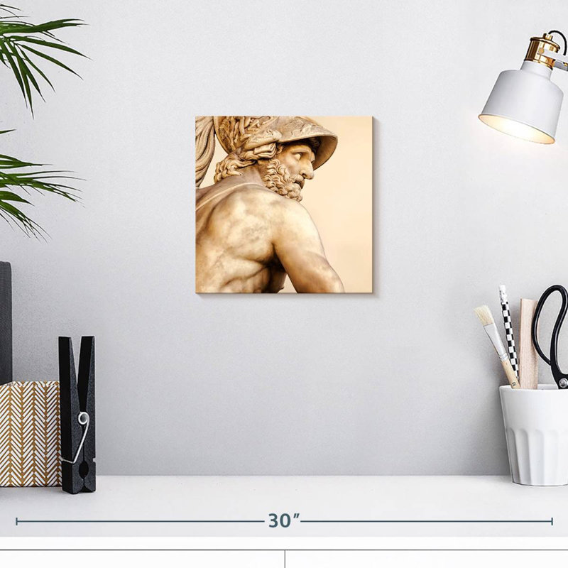 Statue de Menelaus, H 10 po x l 10 po