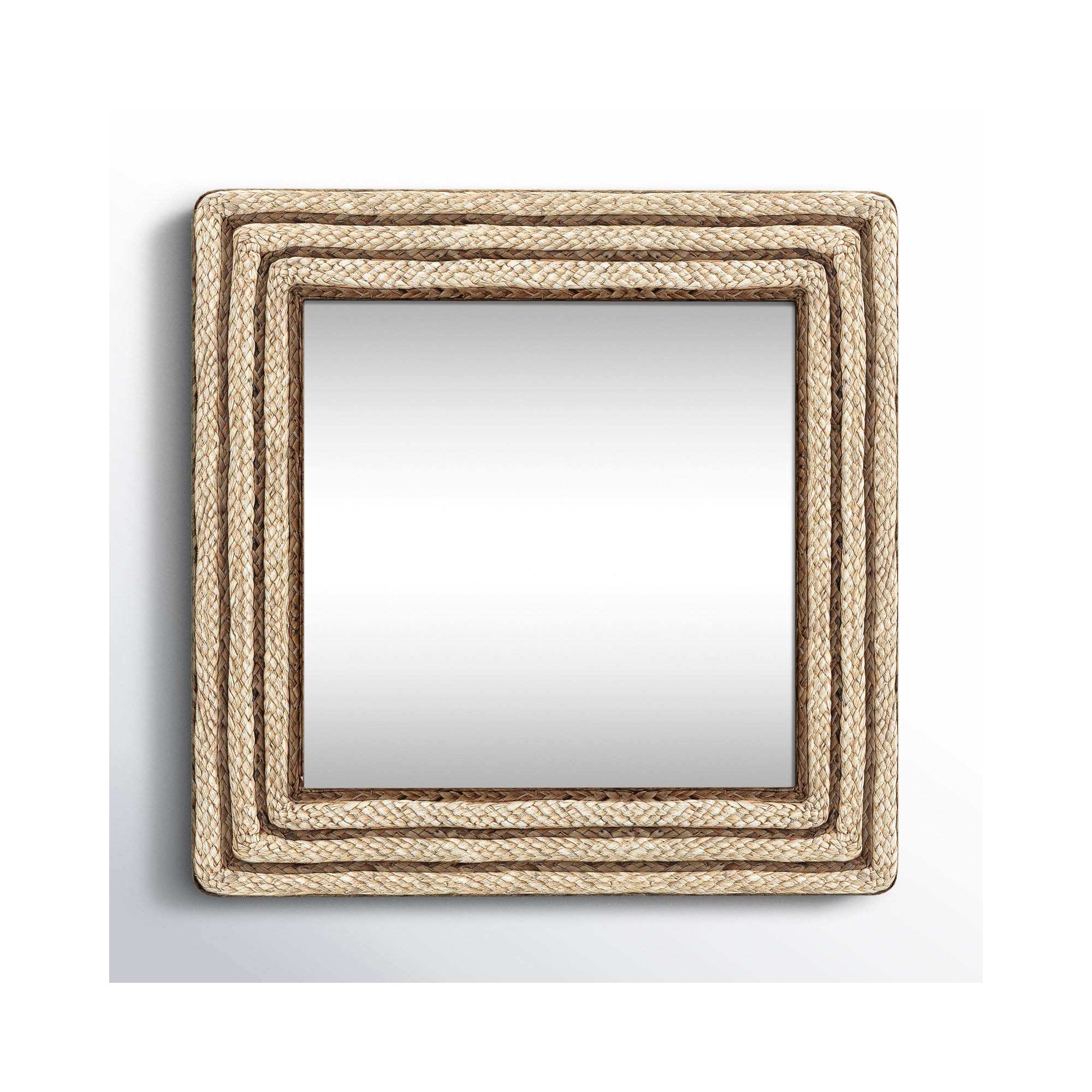 Ruppie Maritime Mirror, Square 30" x 30"
