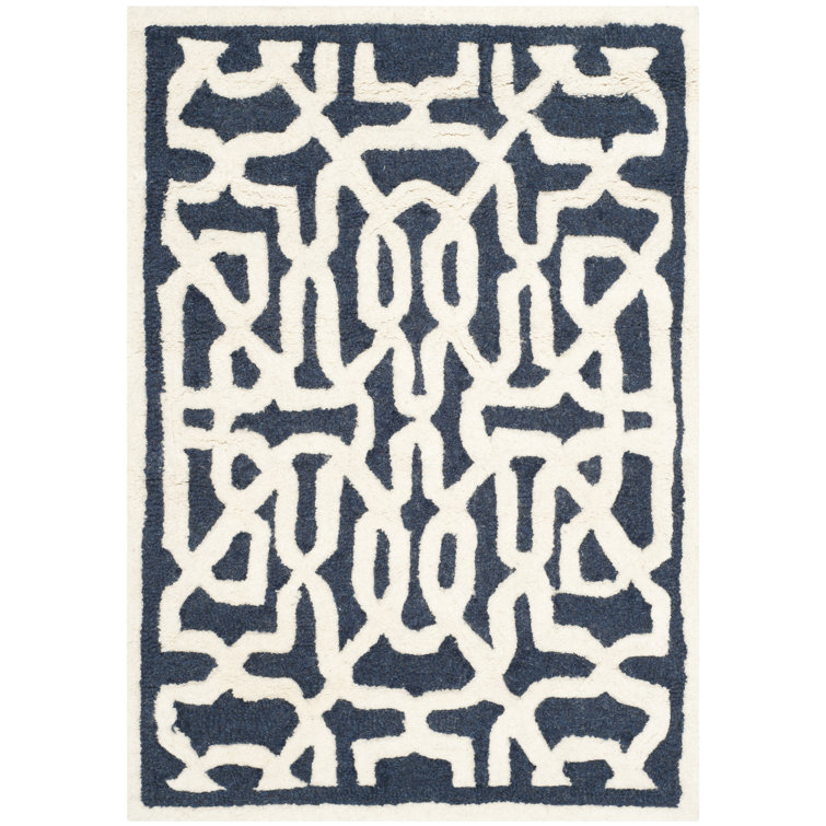 Cannen Hand Tufted Wool Geometric Rug