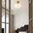 Horst 1 - Light 11.81'' Glass Shade Semi-Flush Mount Light Fixture