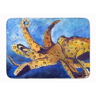 Wesley Memory Foam Non-Slip Bath Rug