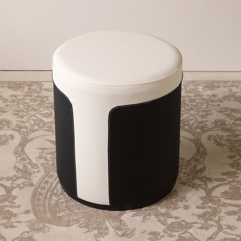 Keishawna Solid Wood Accent Stool