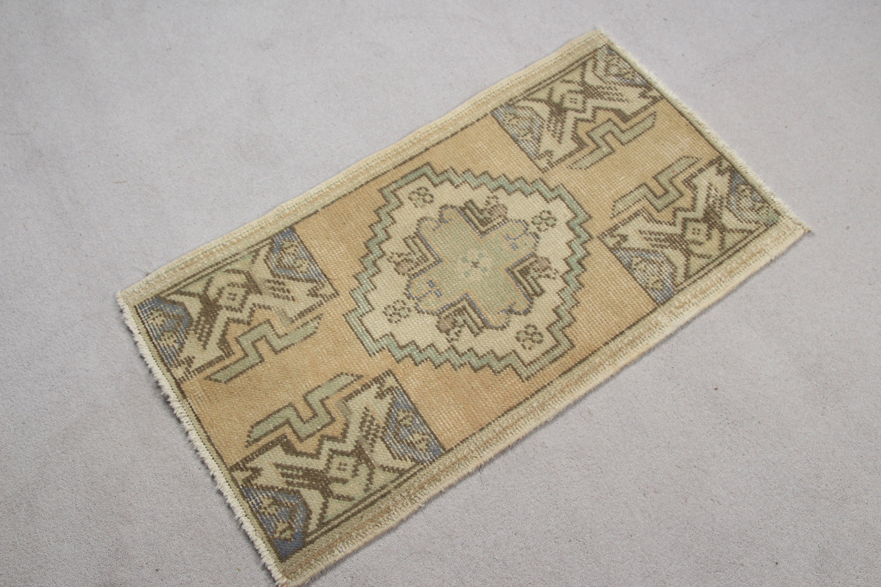 Bungalow Rose Small Antique Beige Turkish Rug Ideal for Outdoor and ...