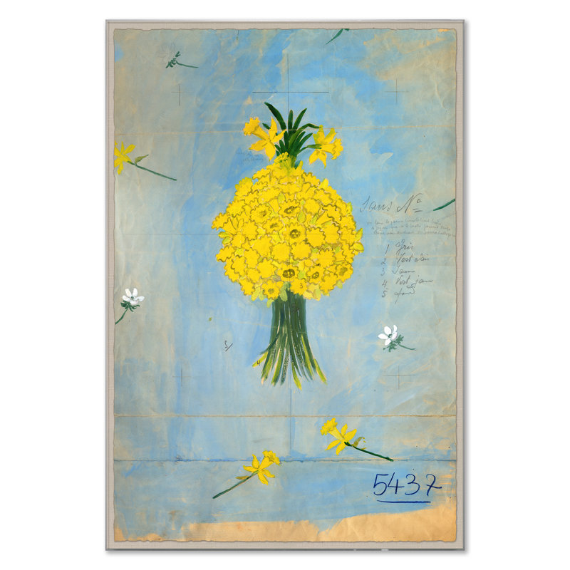 Bouquette De Jonquilles Print by Paule Marrot