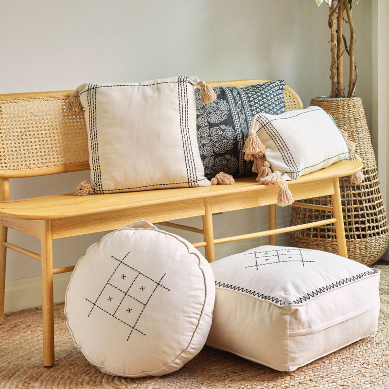 Churchville Cotton Rectangular Cushion Cover