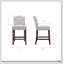 Élégant tabouret de comptoir capitonné avec support dorsal confortable et fabrication durable pour les cuisines et les bars modernes