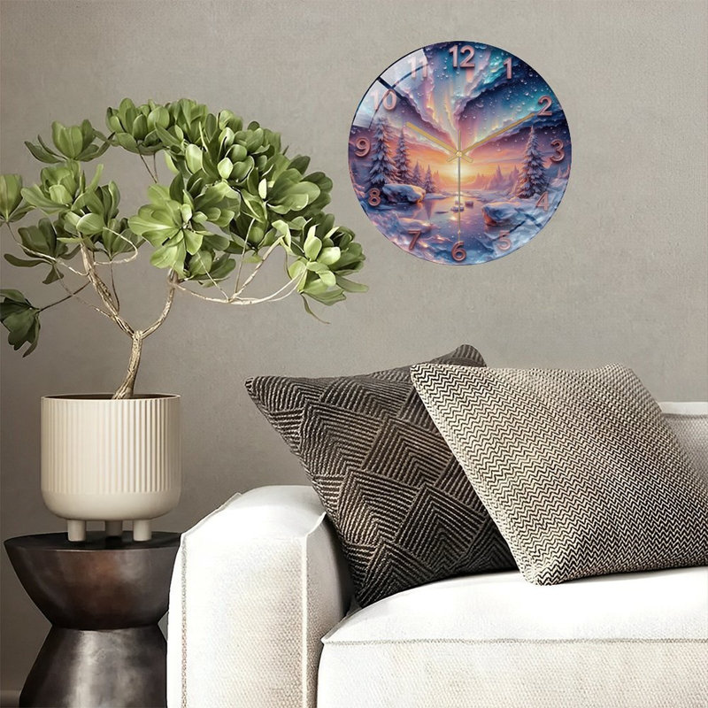 Horloge murale horloge 12 po