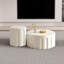 Table basse moderne simple de style crème-108297533