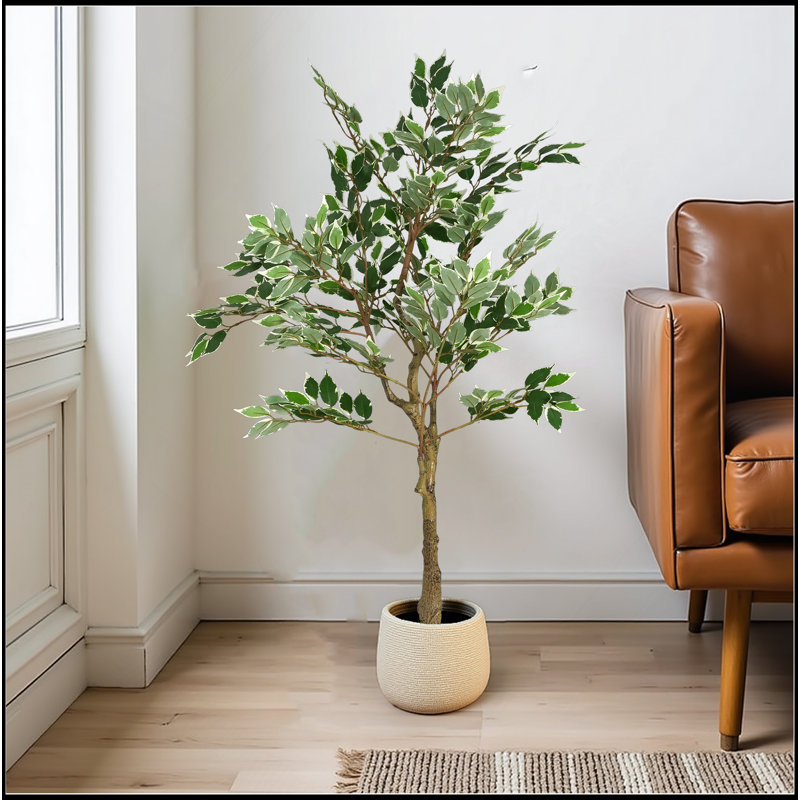 Ficus artificiel 51 po avec pot