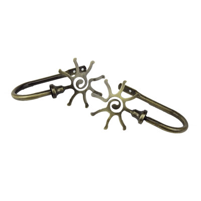 Alexys Steel Adjustable Curtain Holdback