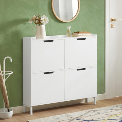 8 Pair Shoe Storage Cabinet