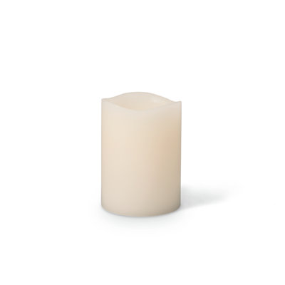 Park Hill Collection 3" X 4" Glow Wick Led Candle In Brown