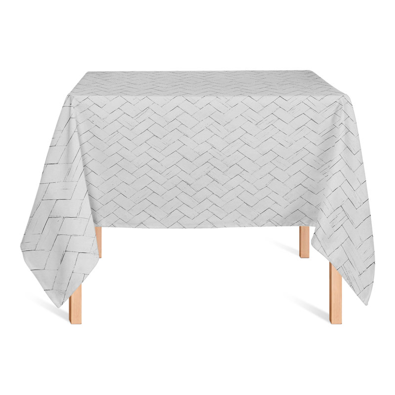 Nappe tissée texturée grise 2, Gris