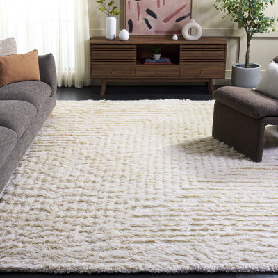 Casablanca 472 Hand Woven Wool Pile Solid Color Rug