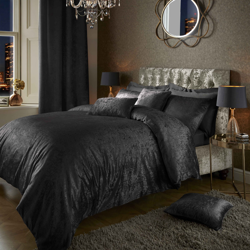 Johana Pillow Case, Black