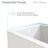 Voltaire 60" x 32" Left-Hand Drain Alcove Bathtub with Apron and Armrest-98176646-98176306