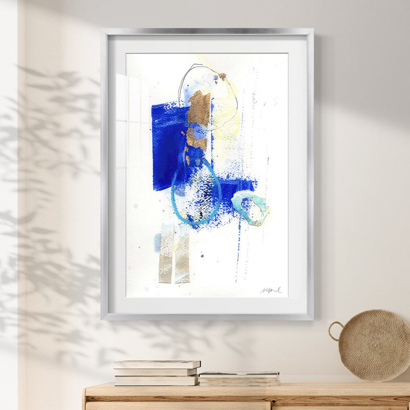 «I Wish When a Star I», reproduction encadrée, H 28,5 po x l 20,5 po, Blanc