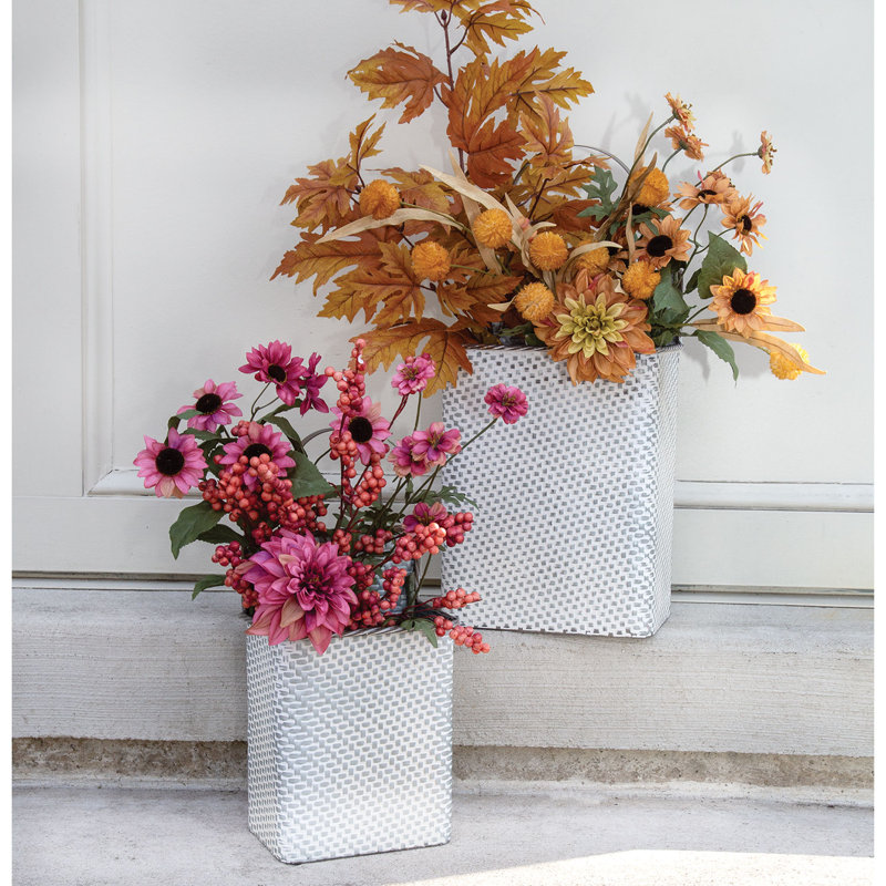 Puspha Wall Organizer with Wall Baskets