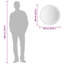 Jamone Round Wall Mirror-91917025