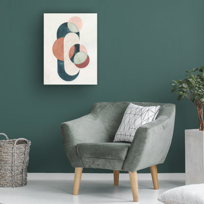 Reproduction sur toile de bolognaise, "Loops and Bound II" par Grace Popp