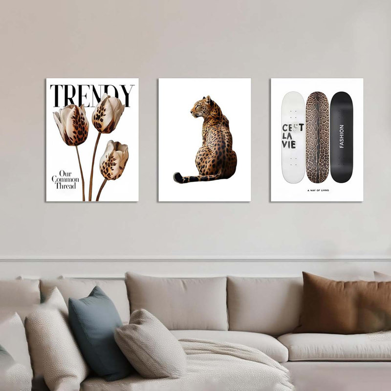 3 Piece Wrapped Canvas Print