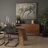 Jonan Solid Mango Wood Rectangular Dining Table-140047234