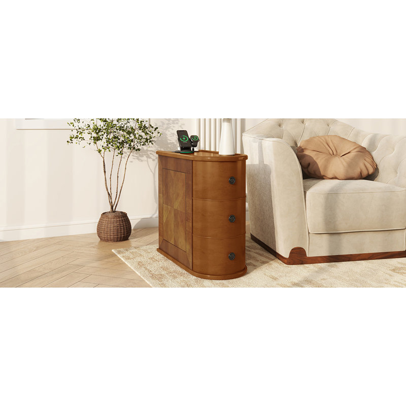 Table de bout avec station de charge