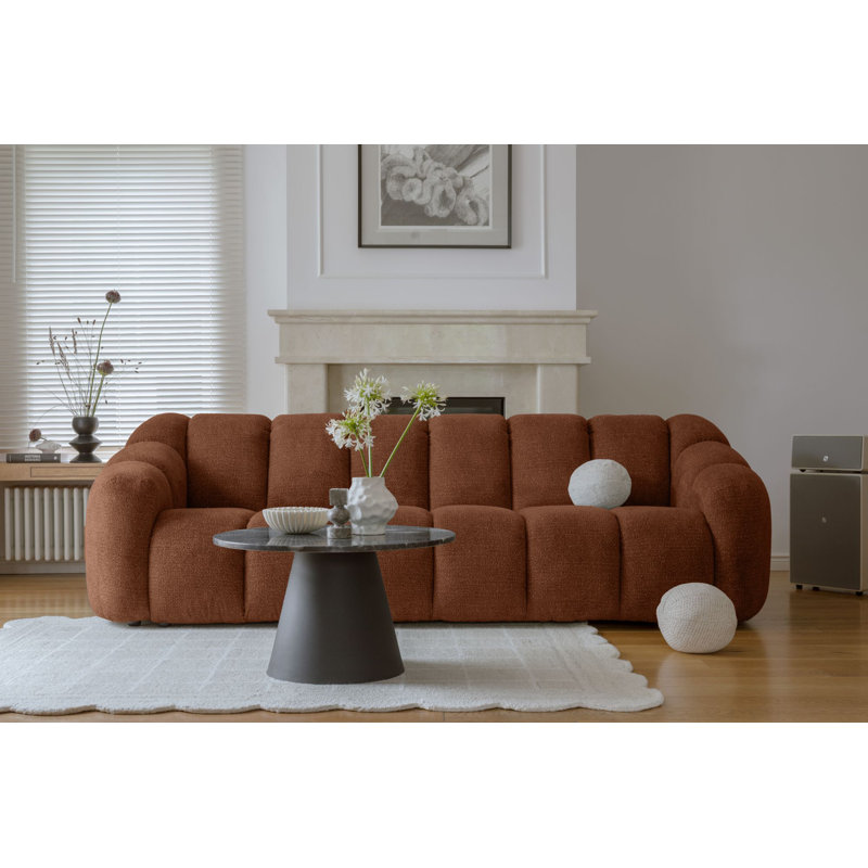Shell Sofa, Orange, 4