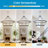 59-Inch Wagon Wheel Chandelier with Adjustable Height