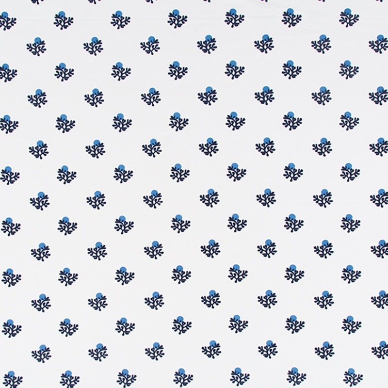 Tissu Karakito de couleur Festival, Bleu outremer