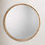 Refined Round Iron Mirror-909679343
