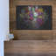  «Purple Flower Bomb» par Heather Gauthier, art mural en métal, 16 po x 12 po-1695181902