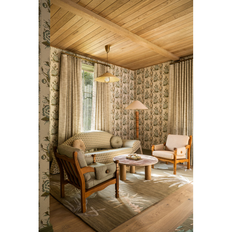 Pawley Pendant in Historic Bronze and Soft Sand by Cortney Bishop
