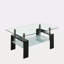 Table basse Artisan, pieds en acier inoxydable pour le salon-269958235