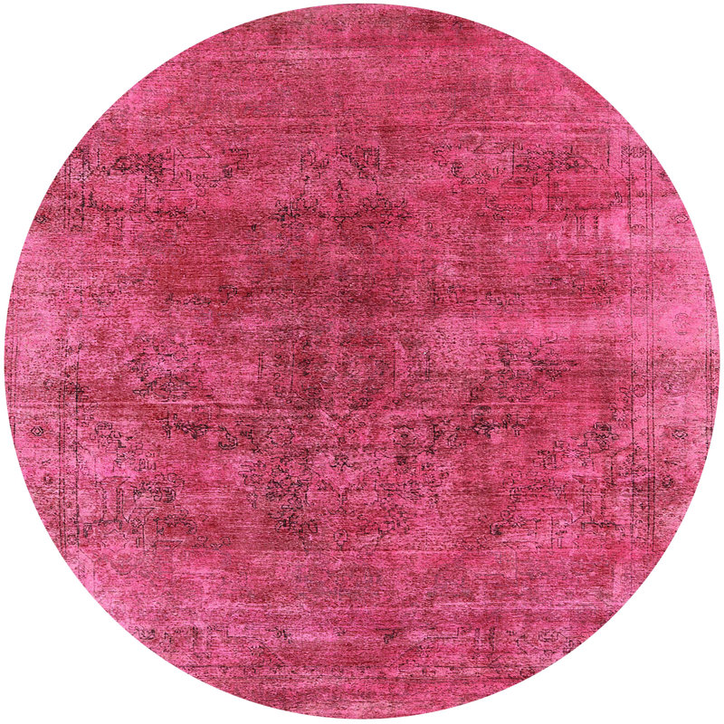 Moroccan Indoor Rug, Round 5'