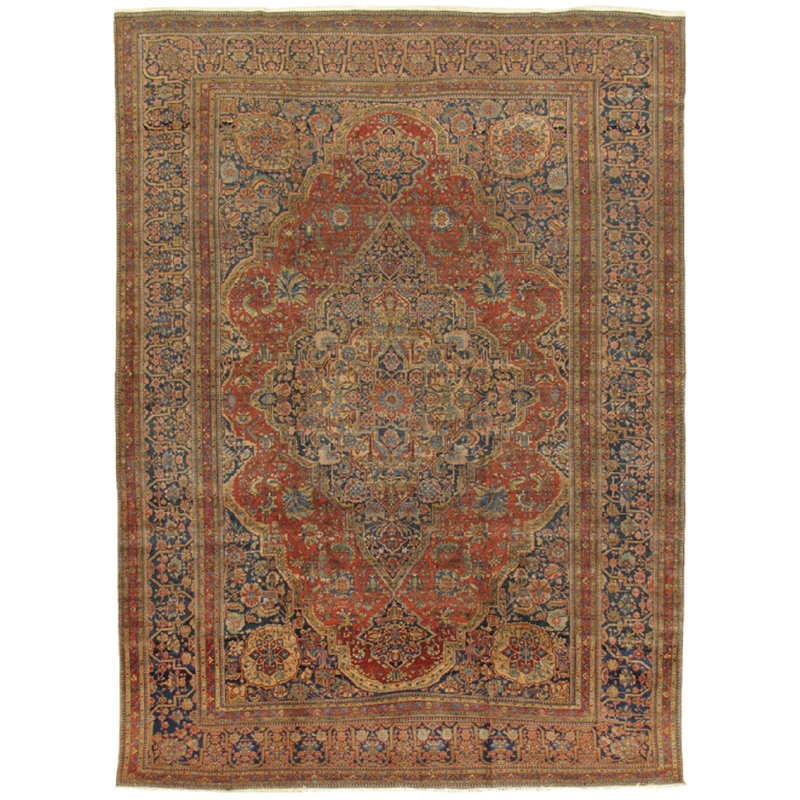 Antique One-of-a-Kind 10'2" X 13'6" Area Rug
