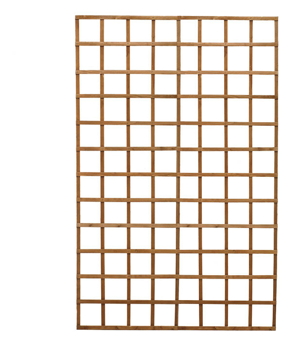 Nderim 24'' H Wood Lattice Panel Trellis, 24" H x 72" W