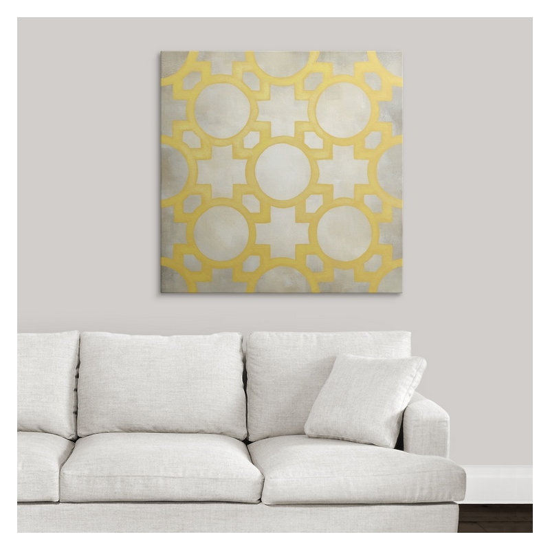 Anneros «Classical Symmetry Xiv», Chariklia Zarris, impression, H 35 po x l 35 po x P 1,5 po, Toile