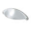 Utopia Alley Elgin Bin Pull Handle - Decorative Cabinet Drop Pull Handles For Cabinets And Drawers - Vintage Cabinet Hardware With Hand Finished Polished Chrome - Metal Drawer Pull Handle, 2.5" Centre To Centre (Set Of 10)